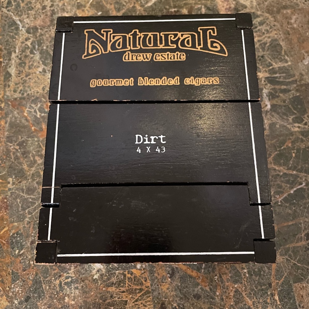 Unique Natural Drew Estate Cigar Box Wooden